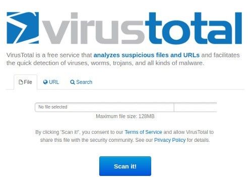 Virustotal - L'outil Web le plus populaire pour analyser les fichiers APK