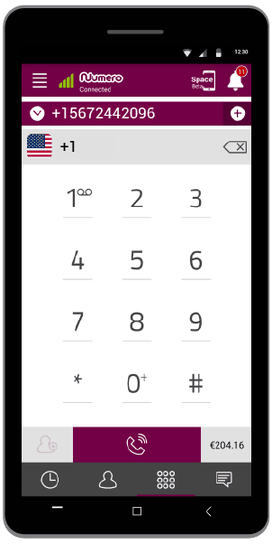 Numero Space clone apps Android