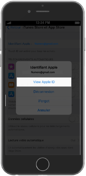 Cliquez sur 