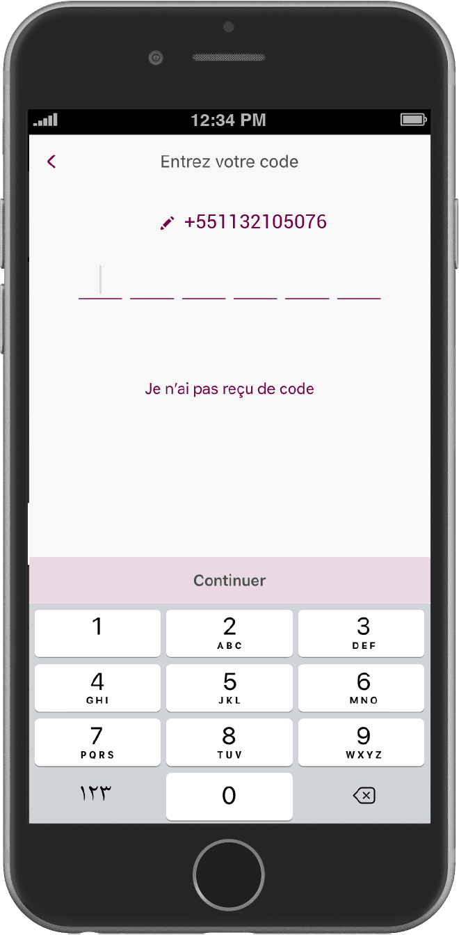 Entrer le code