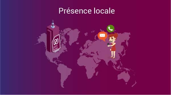 obtenir une présence locale en utilisant votre numéro de téléphone virtuel pour les entreprises