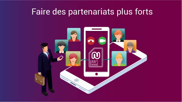 Établir des partenariats plus solides avec le numéro virtuel pour les entreprises